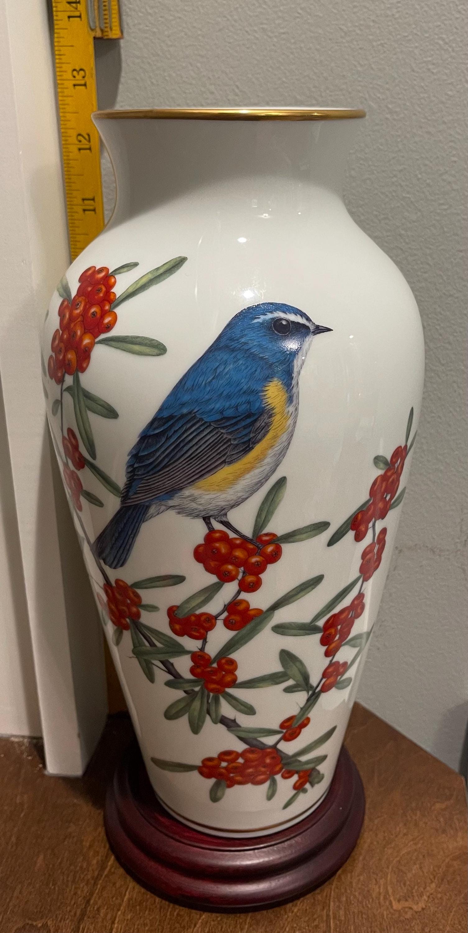 陶器のバラ9個とスタンド　イタリア製 フランクリンミント社 陶器のバラ9個とスタンド イタリア製 フランクリンミント社 陶器