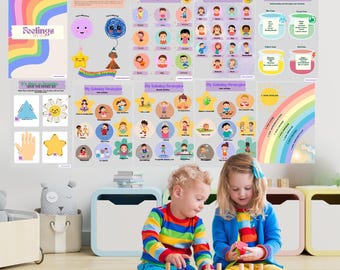 Feelings EHBO-kit voor kinderen – afdrukbare toolkit emotionele regulatie voor Calm Down Corner