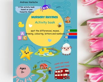 Activiteitenboek met kinderrijmpjes voor kinderen: leuke en leerzame activiteiten gebaseerd op klassieke rijmpjes!