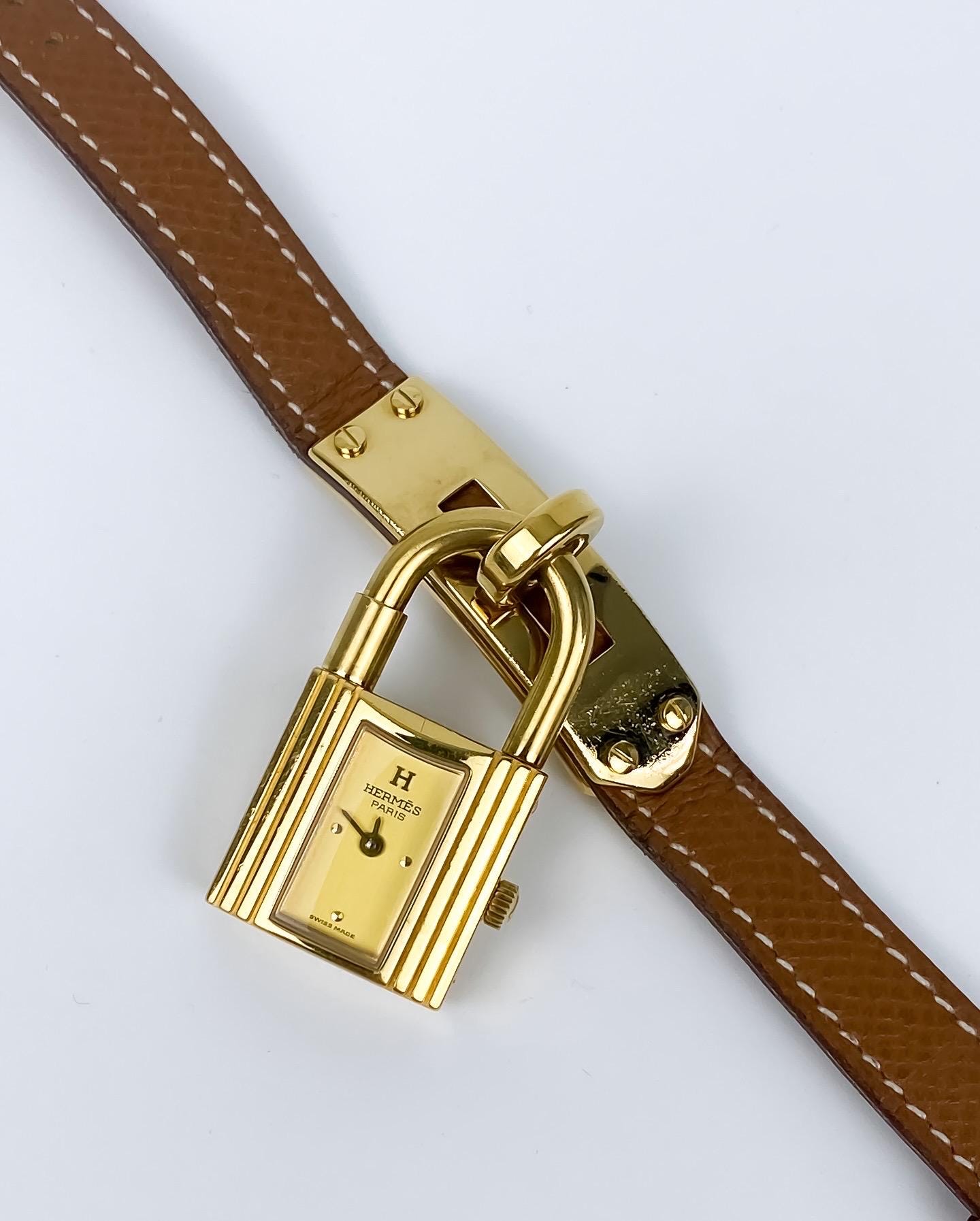 90s Vintage Watches Hermès Kelly Fendi Leather Gold - Etsy