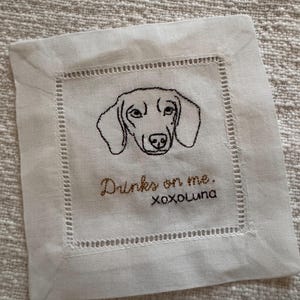 My Pet Cocktail Napkins (set of 2)