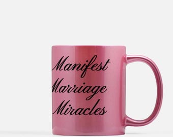Milagros Matrimoniales Manifiestos – Taza Motivacional de 325 ml