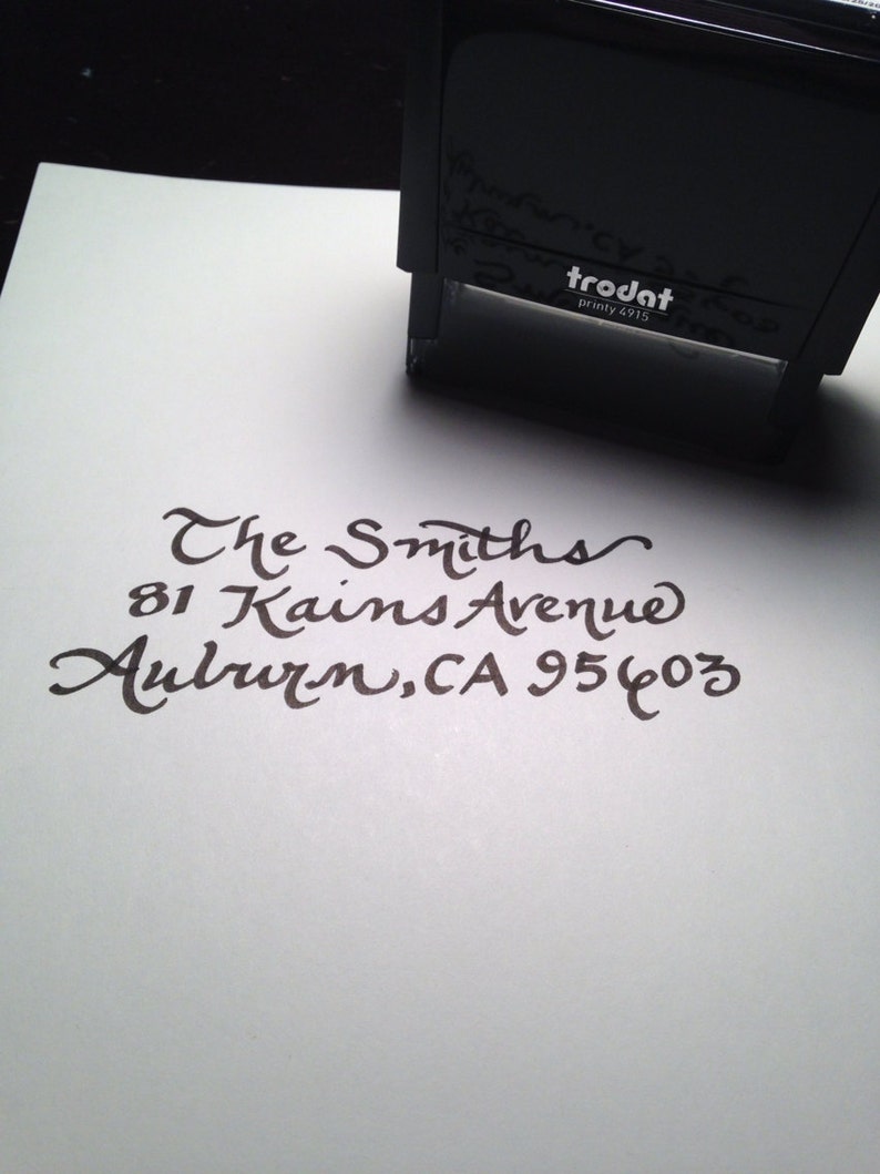 Annual Sale Self-Inking Return Address Stamp image 1