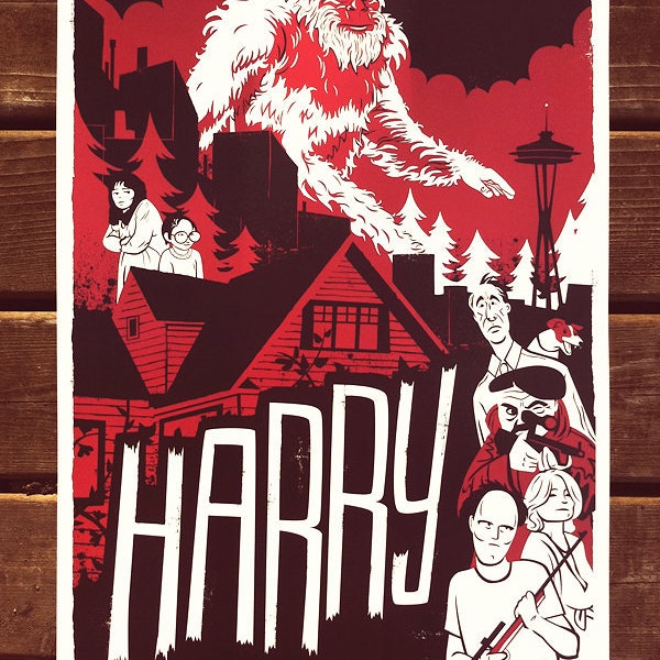 11x17 Harry and the Hendersons Movie Poster