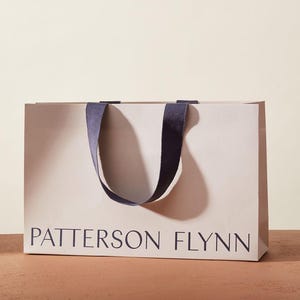Bulk Order of 50 Luxury Custom Paper Bags with Ribbon Handles – Eco-Conscious Boutique Packaging Solutions