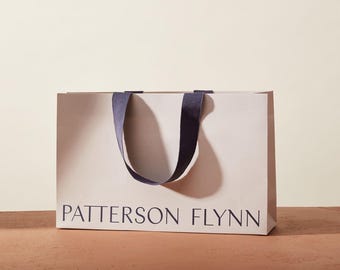 Luxury Custom Paper Bags with Ribbon Handles – Boutique Packaging