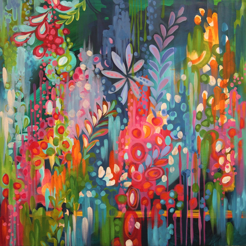 LUSH Art PRINT 11x11 Etsy