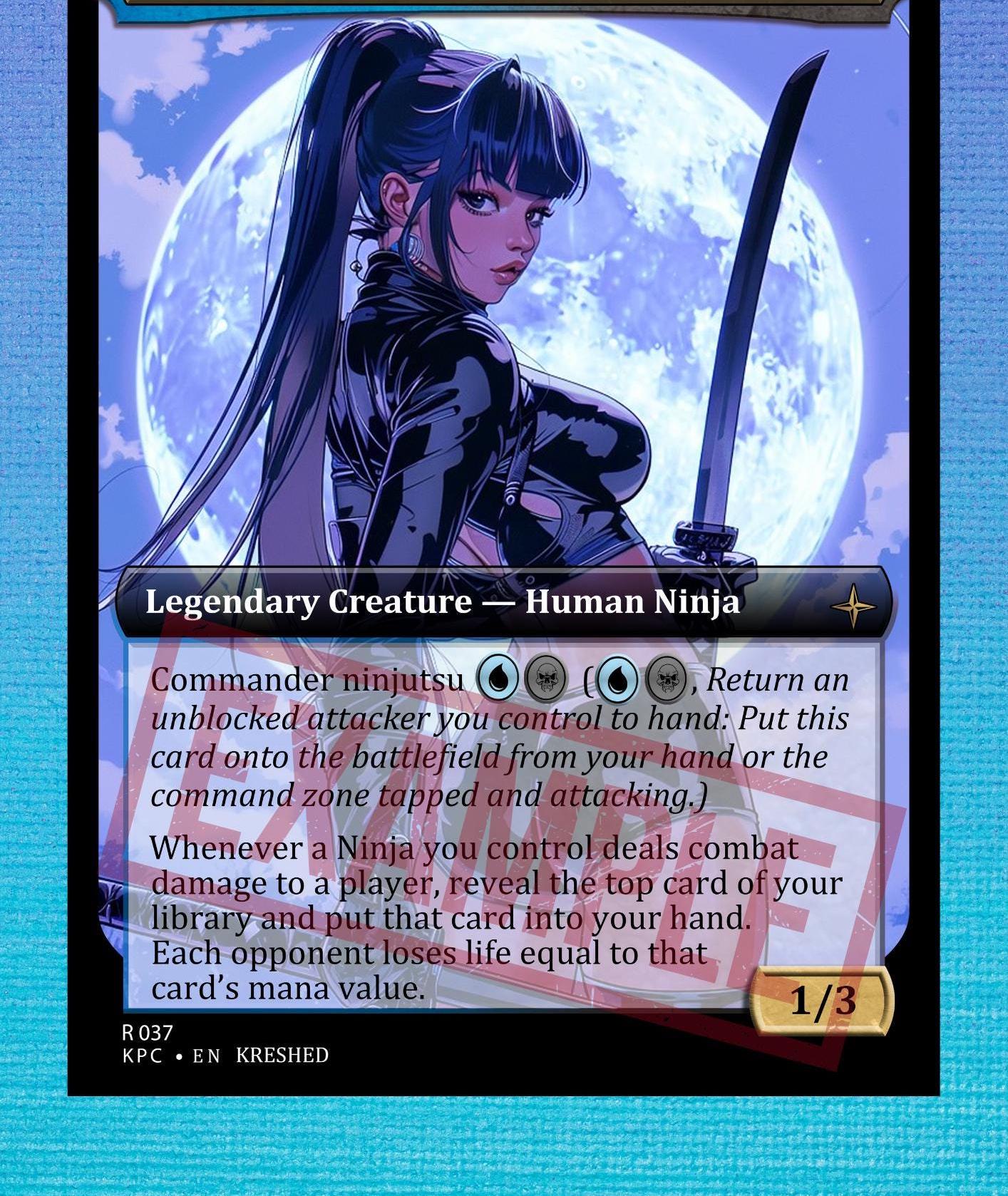 Waifu Style Yuriko, The Tiger's Shadow 07 Foil-Altered Art