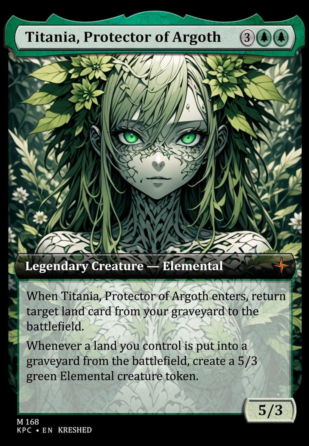 Magic The Gathering - Titania, Protector of Argoth - Titania, Protettrice di Argoth - Commander (2014 Edition