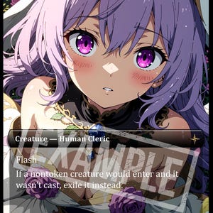 Sacerdote de contención - Waifu Foil Proxy