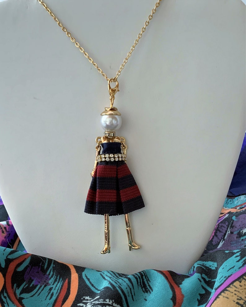 French Fashion Doll Necklace