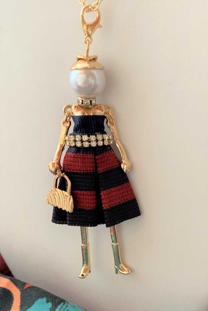 French Fashion Doll Necklace