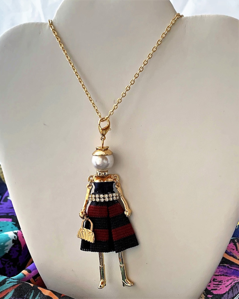French Fashion Doll Necklace