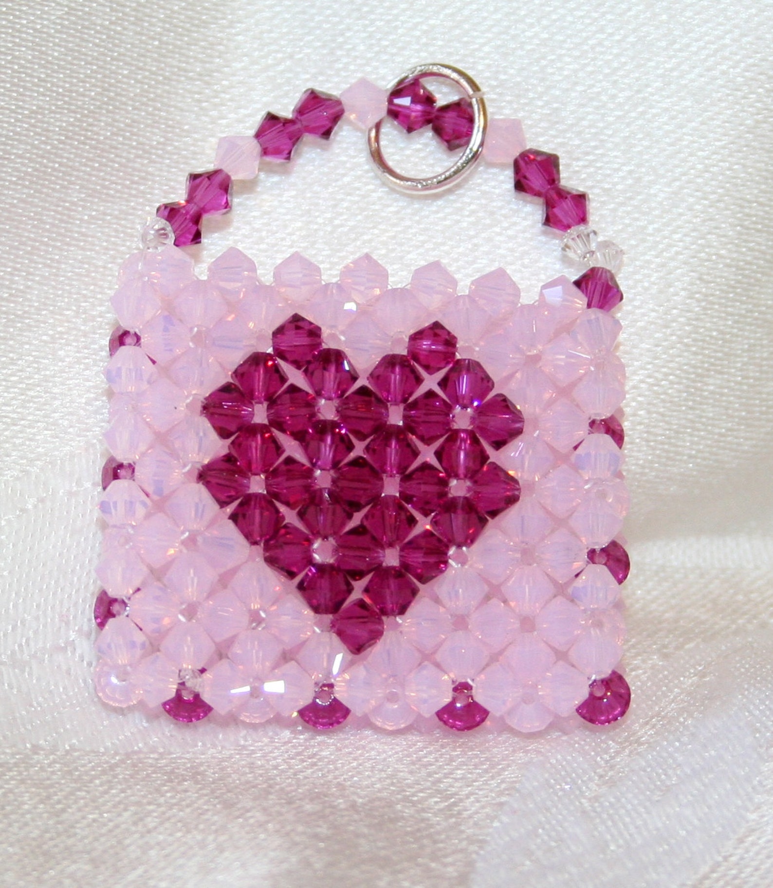 Happy valentine's day love heart welcome spring round leather shoulder Heart Purse Free Shipping | Etsy