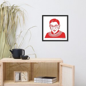 Framed RGB RBG Dissent Collar