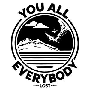 Sie alle alle Lost TV-Serie SVG-Datei, Nostalgisch, Nostalgie