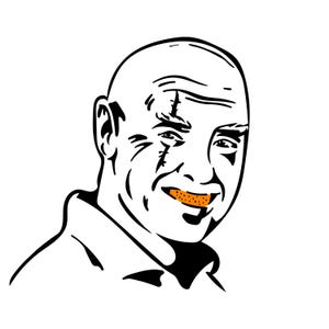 Orange you happy, John Locke TV-Serie SVG-Datei
