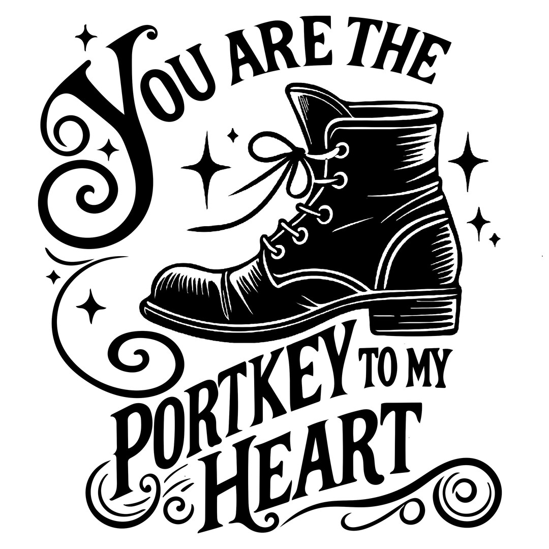 Portkey to My Heart SVG File Wizard Inspired Digital Download for ...