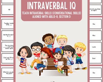 Intraverbal IQ (Aligned with ABLLS -R, Section D)