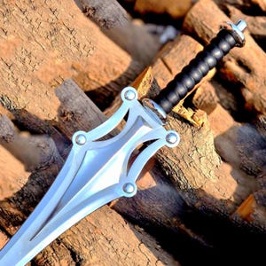 Idea de regalo de espada de cosplay para novio, réplica de espada de poder, espada de rol de fantasía para decoración del hogar, regalos de Halloween, los mejores regalos para él/ella