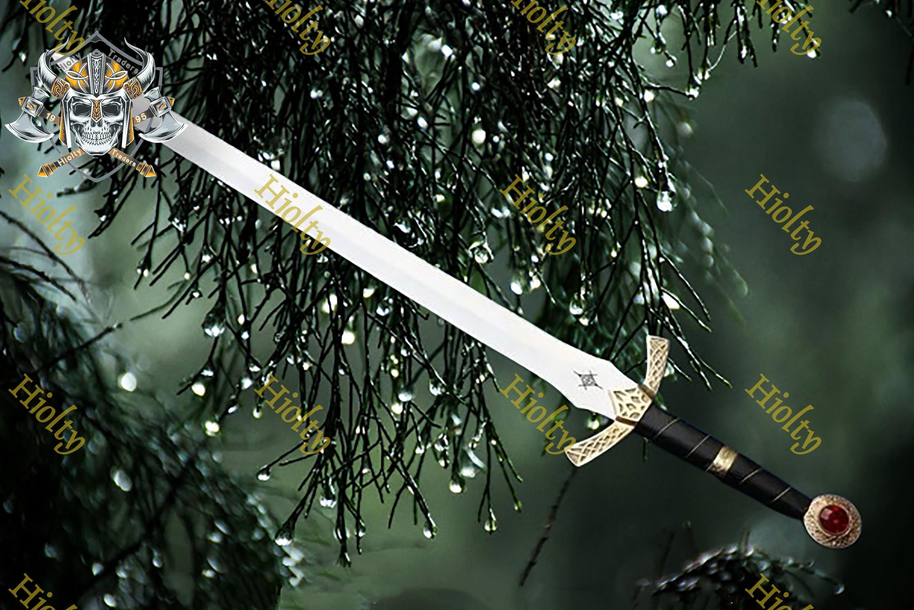 GOLDRYN Replica Sword Throne of Glass Athril Video Game Sword With ...