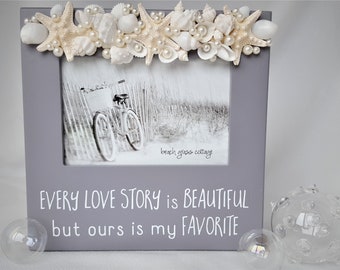 Beach Wedding Frame Etsy