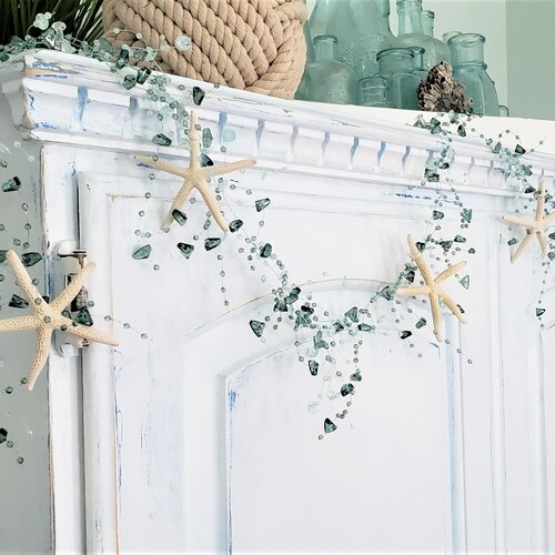 Beaded Starfish Garland Christmas Beaded Garland