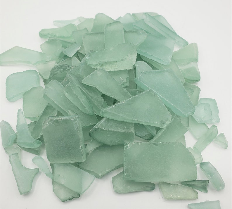 Beach Wedding Decor Bulk Sea Glass, Nautical Decor Bulk Beach Glass, Coastal Decor Bulk Seaglass, Colored Sea Glass, 2 LBS, 10 COLORS Green