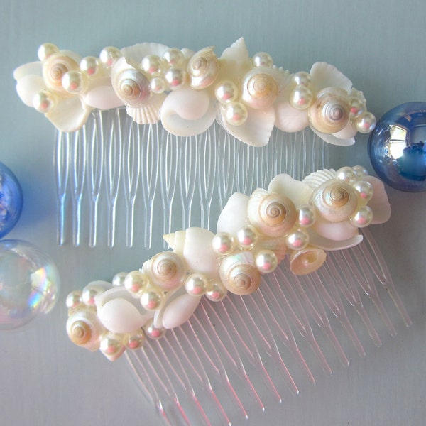 Seashell Hair Accessories Etsy