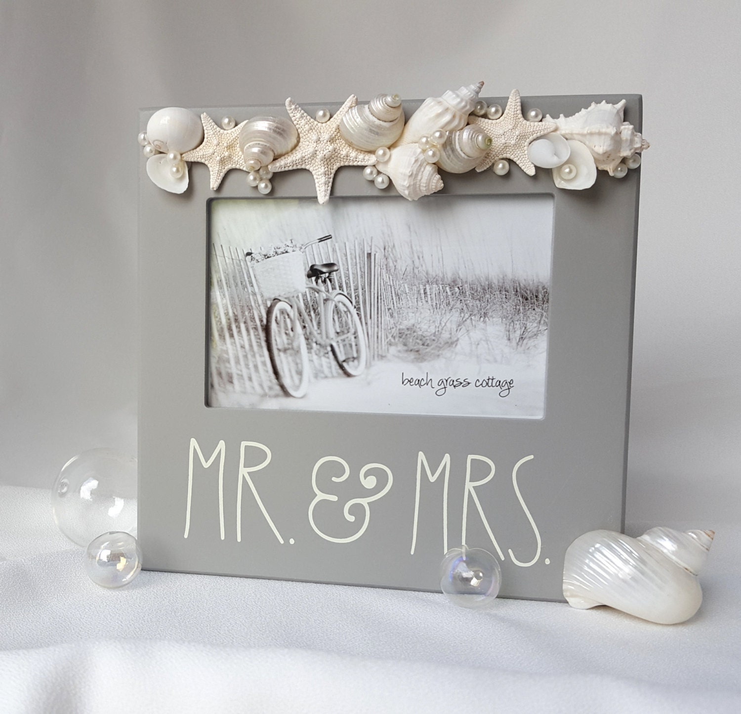 Beach Wedding Frame Beach Decor Nautical Decor Beach Wedding Etsy