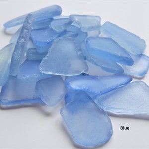 Bulk Sea Glass, Coastal Nautical Decor Tumbled Bulk Beach Glass for Beach Decor & Beach Wedding Decor, 8 COLORS, 2 LBS image 5