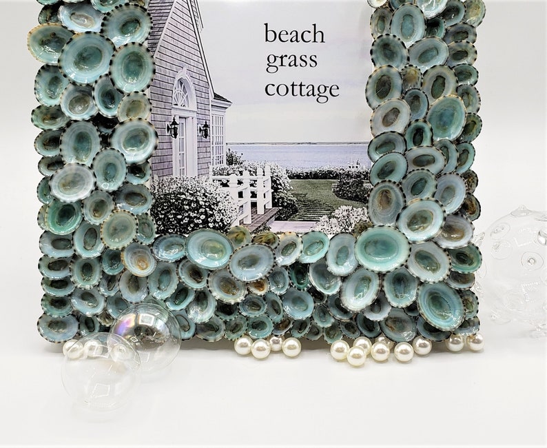 Beach Decor Seashell Picture Frame Coastal Nautical Decor Etsy Australia