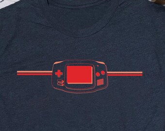 Retro Gaming Console T-Shirt  | Game Boy Advance Video Game Shirt