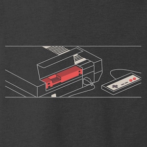 Retro Gaming Console T-Shirt  | NES Video Game Shirt