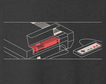Retro Gaming Console T-Shirt  | NES Video Game Shirt