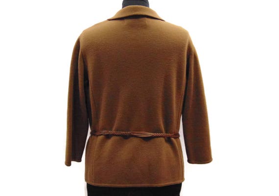 Vintage Wool Cardigan Vintage Button Up Sweater C… - image 3