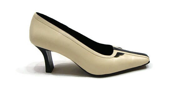 cream colored heels