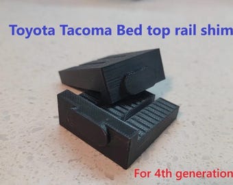Toyota Tacoma (4th generation) top rail bed shim