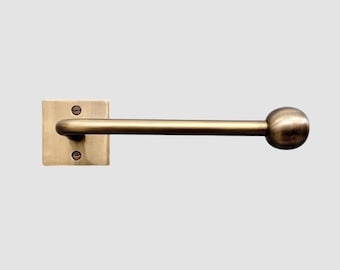 Wall-Mounted Antique Brass Toilet Paper Holder