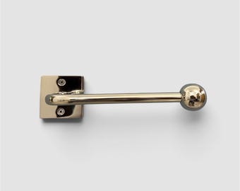 Wall-Mounted Polished Chrome Toilet Paper Holder