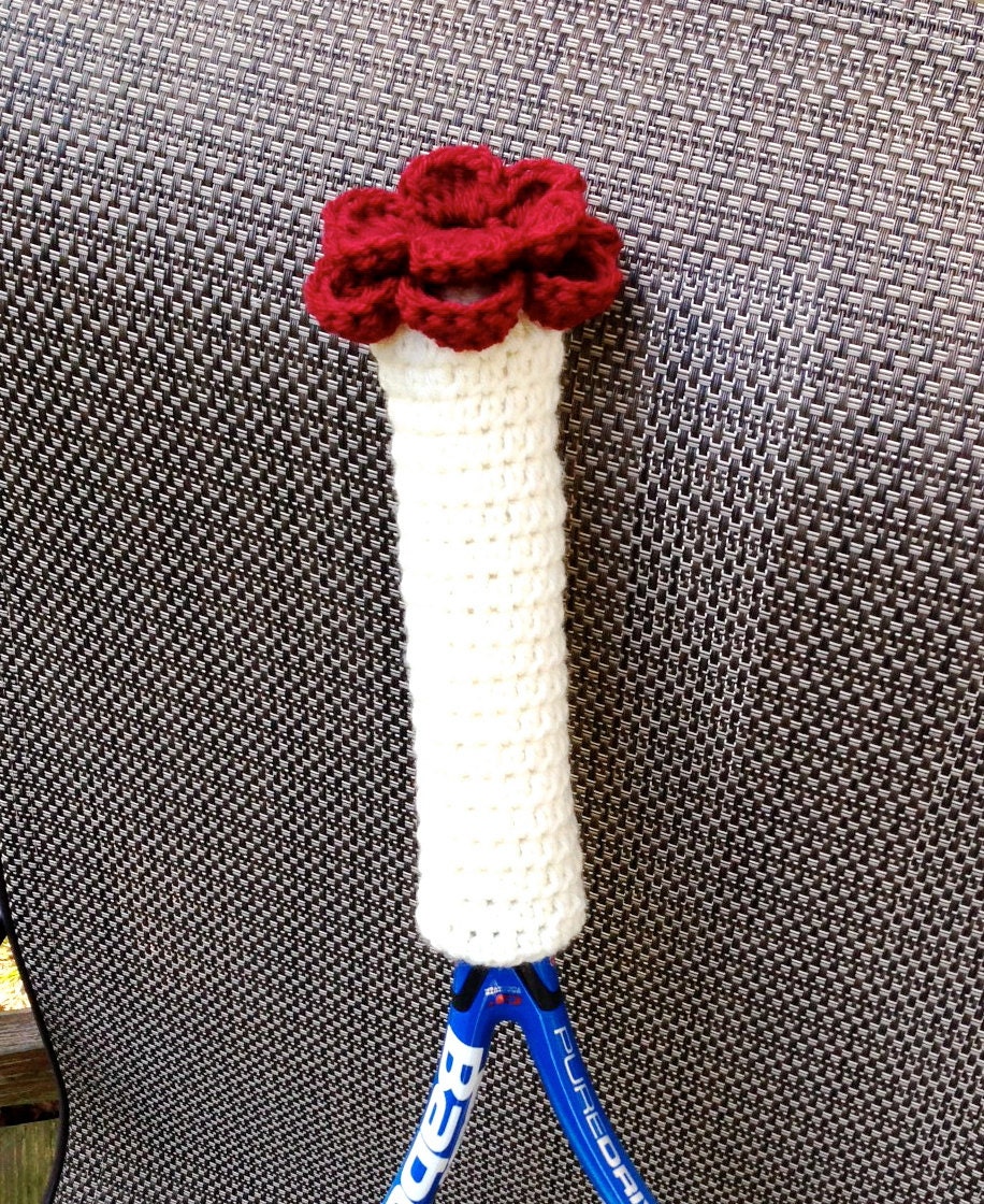 Tennis Racquet Handle Cover Tennis Grip Cover Overgrip Red Etsy UK