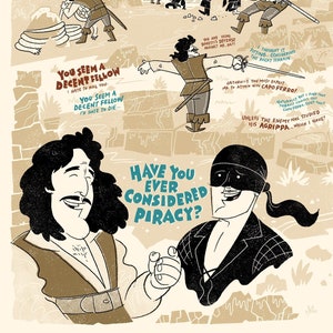 Westley and Inigo Swordfight poster