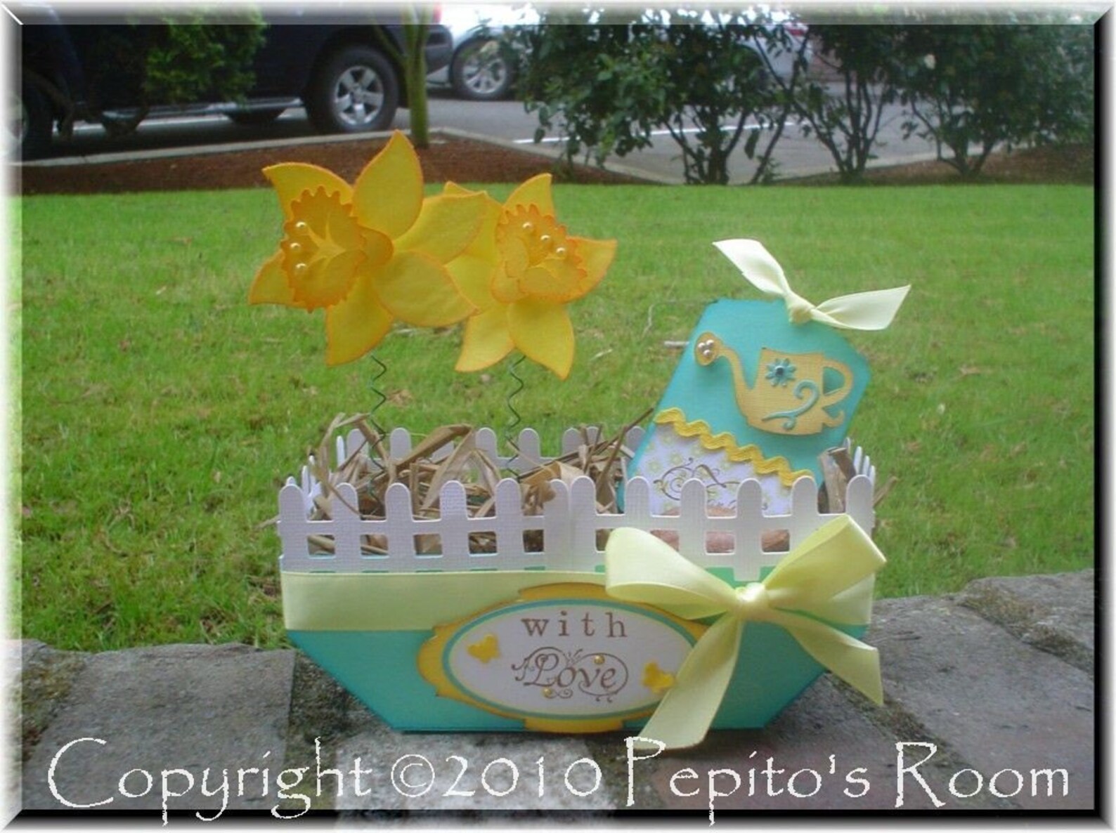 Download PRA Spring Daffodil Accent SVG file Scrapbooking Card | Etsy