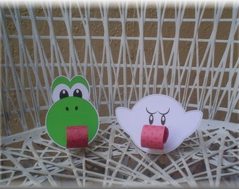 Print-INK Super Mario Bros. A La Carte Photo Booth Props & Blowouts - Editable DIY Digital Printable PDF