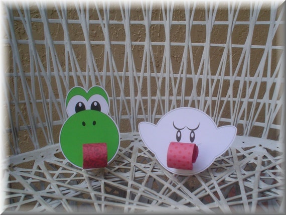 Print-INK Super Mario Bros. A La Carte Photo Booth Props & Blowouts - Editable DIY Digital Printable PDF Il_570xn