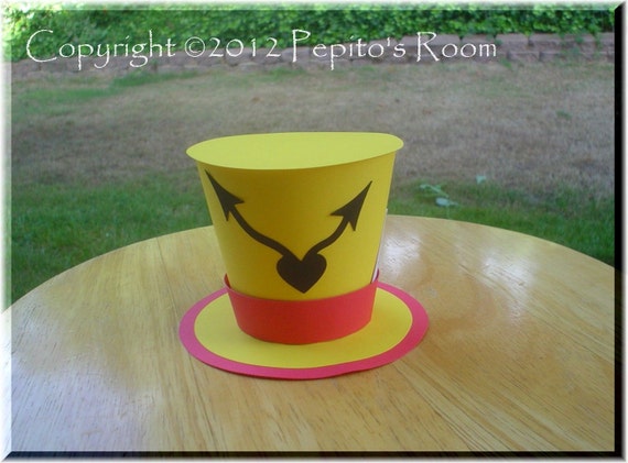 Download Print Ink Alice In Wonderland Top Hat Rabbit S Pocket Watch Diy Digital Printable Pdf By Pepito S Room Catch My Party