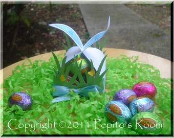 PRW01 Grab Me By The Ears Wrap TTemplate SVG / Printable PDF Outline - Easter - PR