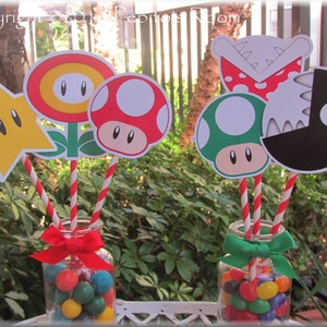 Print-INK A La Carte Party Centerpieces_1 - DIY Digital druckbare PDF