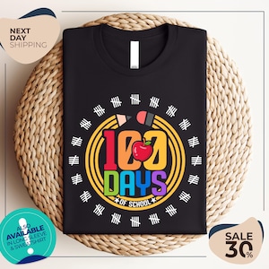 100 Days of School Shirt | 100 Day Shirt | 100th Day Of School Celebration | Student Shirt | Back to School Shirt | Gift For Teacher