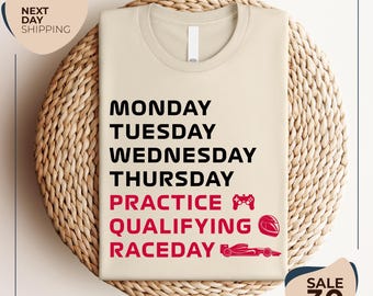 Formula Racing Cars | F1 Race Week | Formula Shirt | Race Week F1 Shirt | Grand Prix Tshirt | Grand Prix Tee